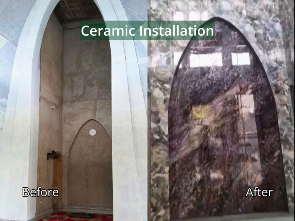 Ceramic Installation
